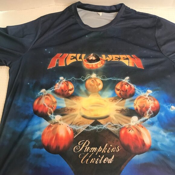 HELLOWEEN "PUMPKINS UNITED SHIRT" XL NEW - Picture 1 of 5